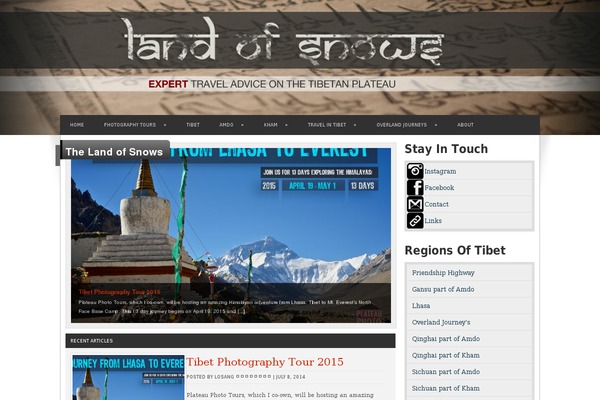 Travelify theme site design template sample