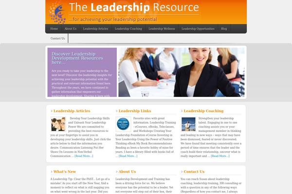 Enterprise theme site design template sample