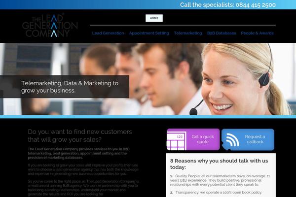 Site using Salient-portfolio plugin