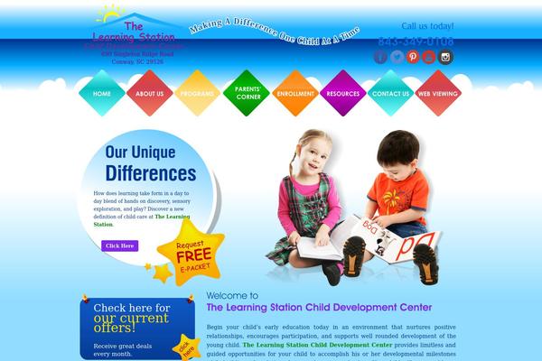 OceanWP theme site design template sample