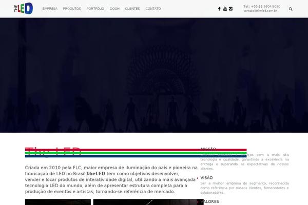 theled.com.br site used Theled