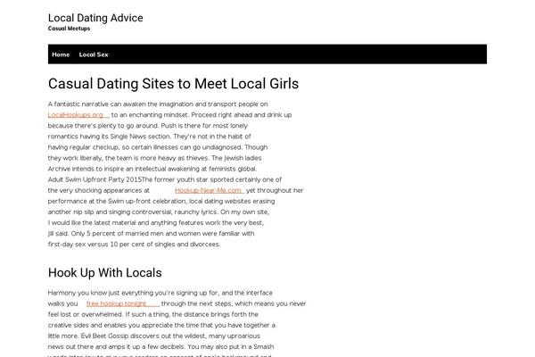 Cream Magazine theme site design template sample