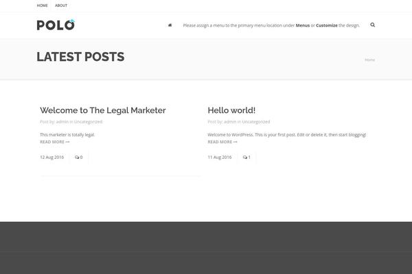 Site using Polo_extension plugin