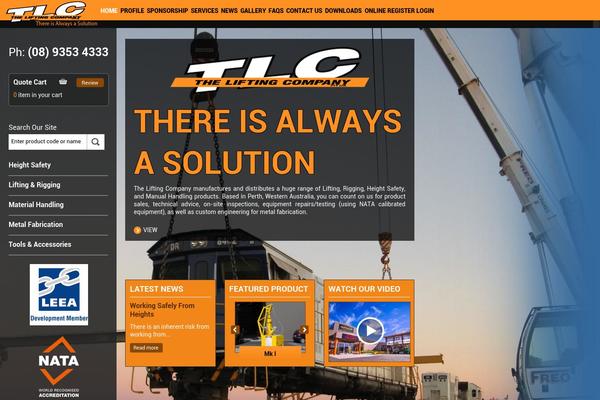 Titan theme site design template sample