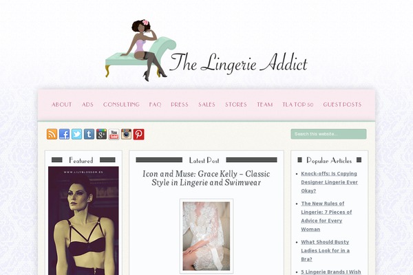 Site using jQuery Colorbox plugin