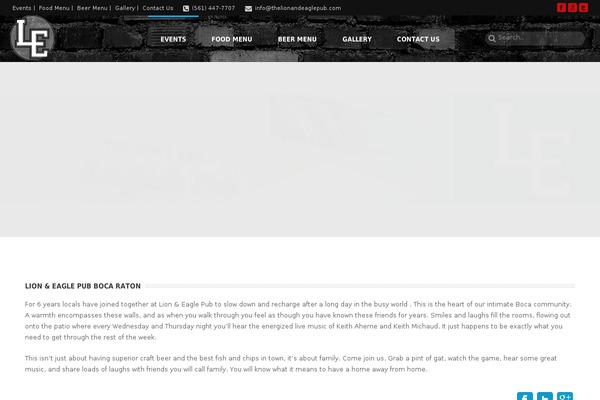 Porter-pub theme site design template sample