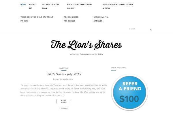 Activello theme site design template sample