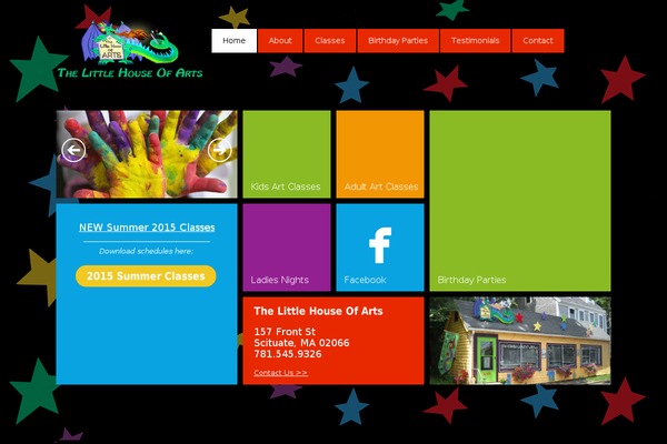 Metro theme site design template sample