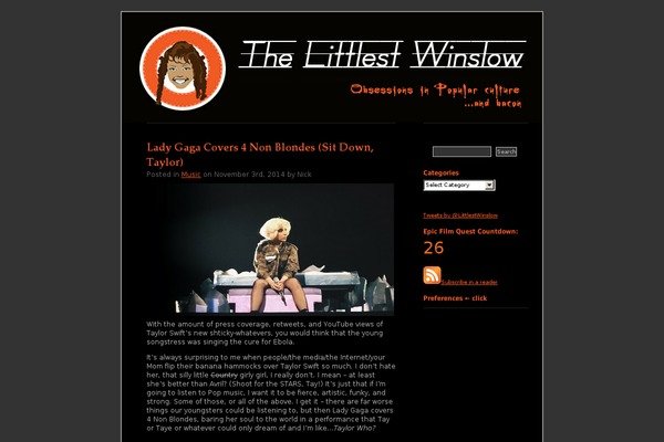Site using Lightweight Grid Columns plugin