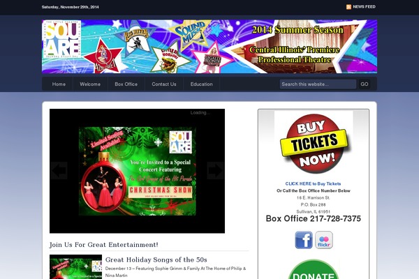 thelittletheatre.org site used Outreach Pro