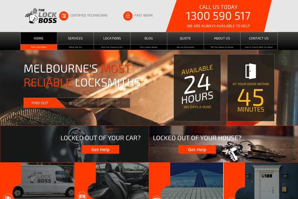thelockboss.com.au site used Lockboss