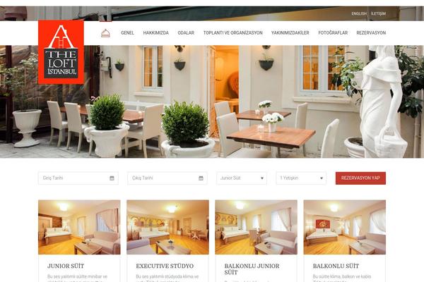 Leisure theme site design template sample