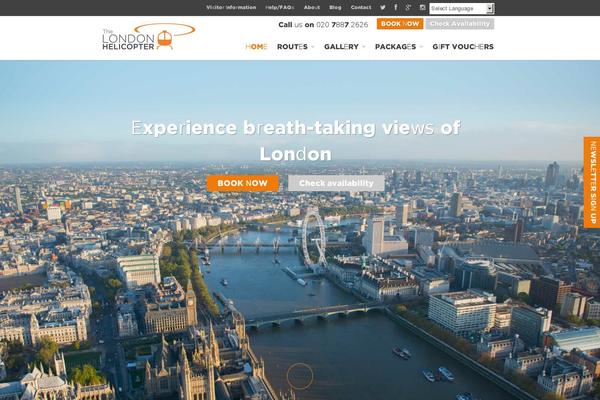 thelondonhelicopter.com site used Starflex