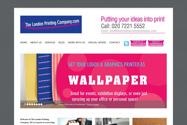 Capri theme site design template sample