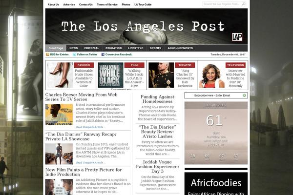 Linepress theme site design template sample