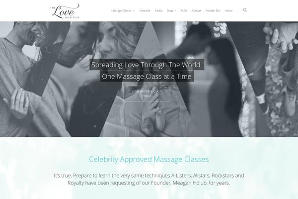 Salient Child theme site design template sample