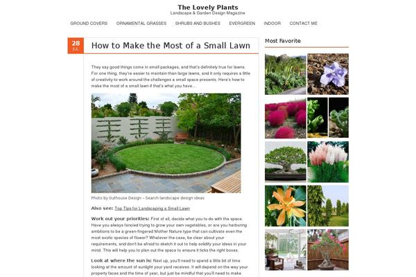 Fruitful theme site design template sample