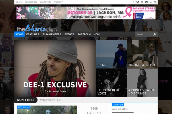 Hot Topix theme site design template sample