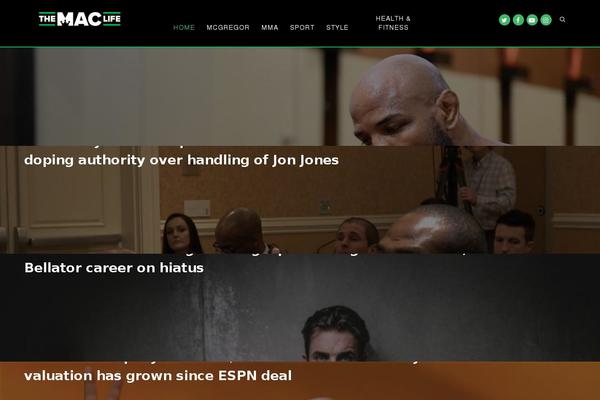 Salient Child theme site design template sample