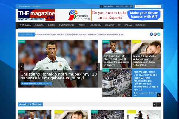 Site using Fastest Live Scores - Football Widgets plugin