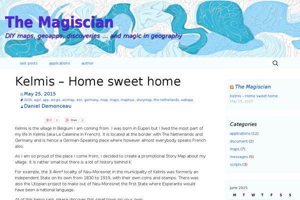 Site using Selection Sharer by Hans van Gent plugin