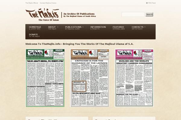 Site using Quote Of The day plugin