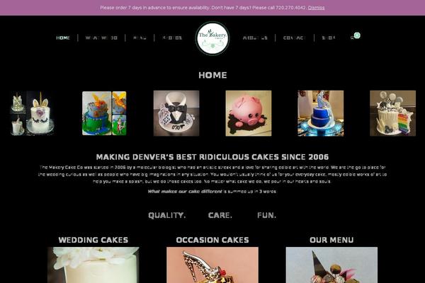 Site using Bakery-cpt plugin