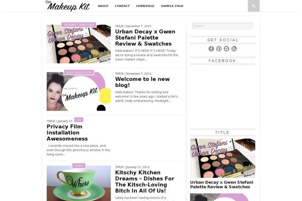 Braxton theme site design template sample