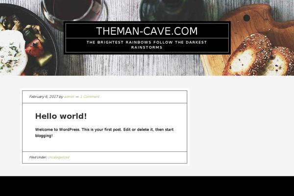 Café Pro theme site design template sample