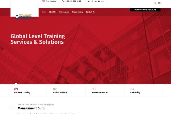 Businesslounge-child theme site design template sample