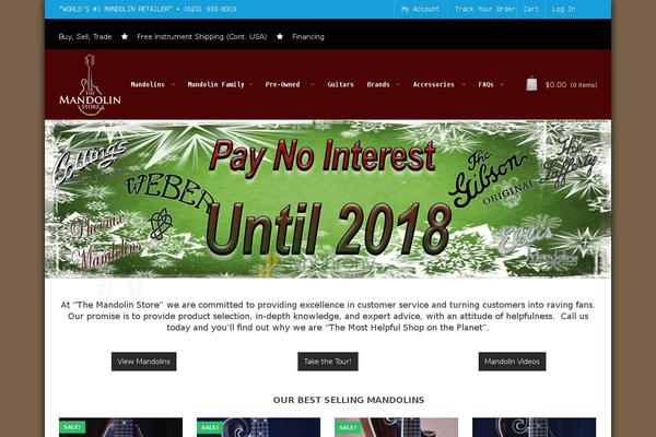 themandolinstore.com site used Websource