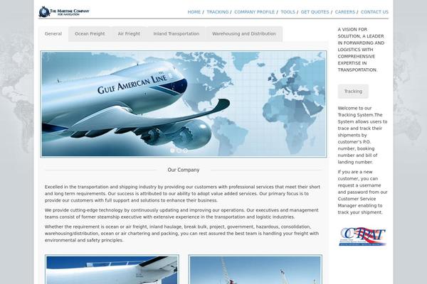 Mindig theme site design template sample