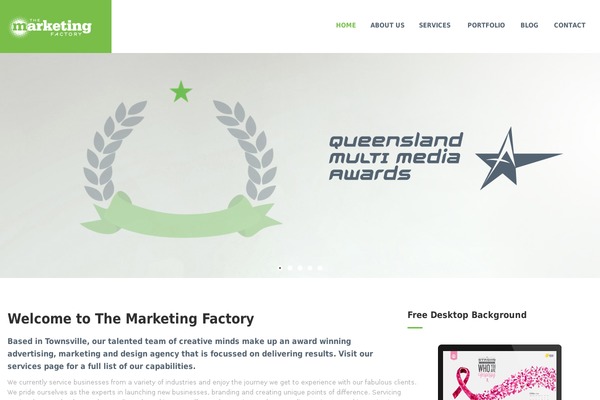 Flatco Child theme site design template sample