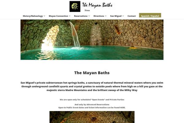 Divi Child theme site design template sample