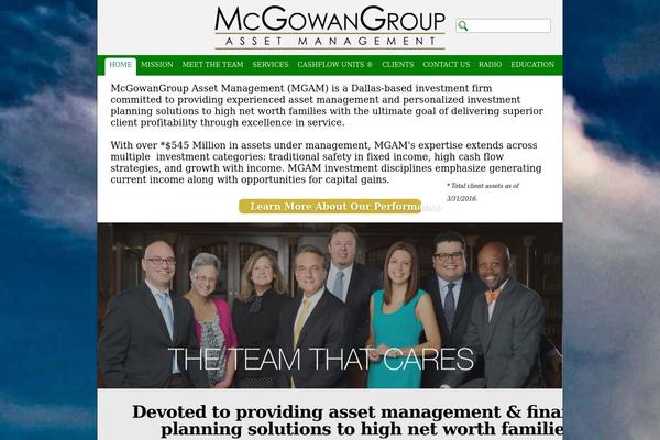 mcgowan theme websites examples