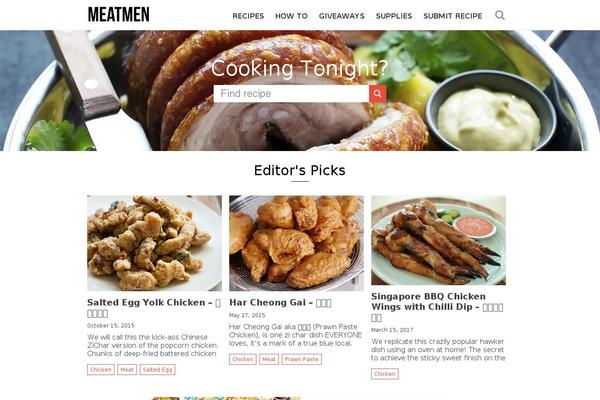 themeatmen.sg site used Easymeals