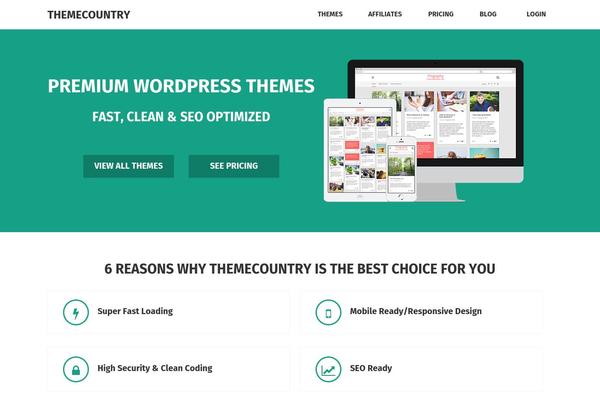 Blogus theme site design template sample