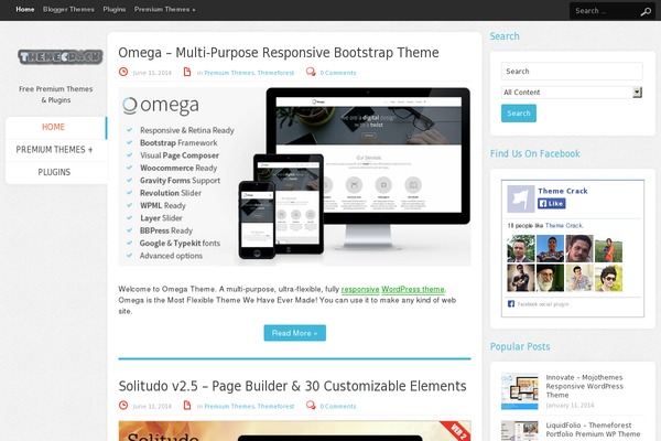 official_140 theme websites examples