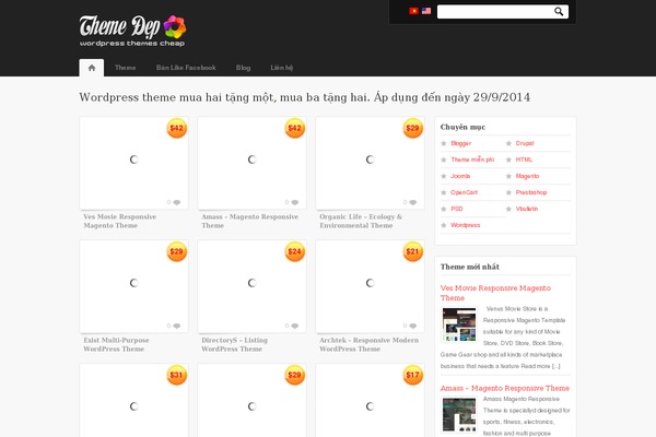 tdtheme theme websites examples