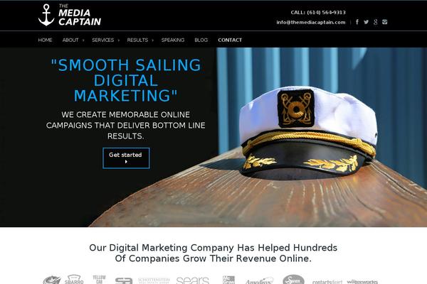 Marine-child theme websites examples