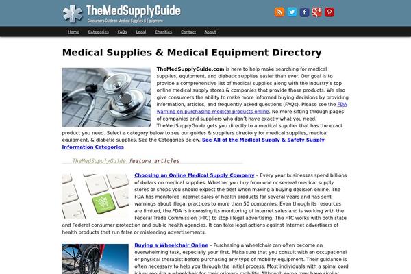 themedsupplyguide.com site used Karma-responsive