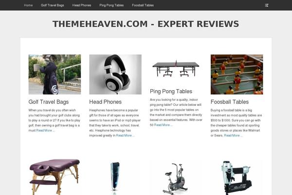 Clean Box theme site design template sample