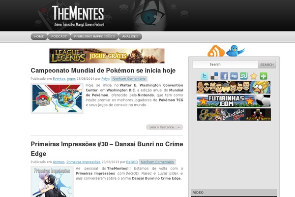 Balanced Blog theme site design template sample