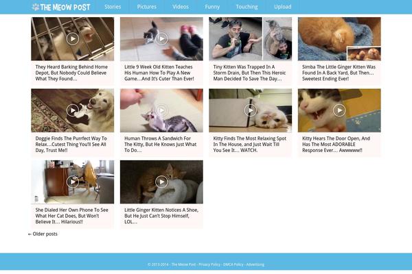 Zephyr-child theme site design template sample