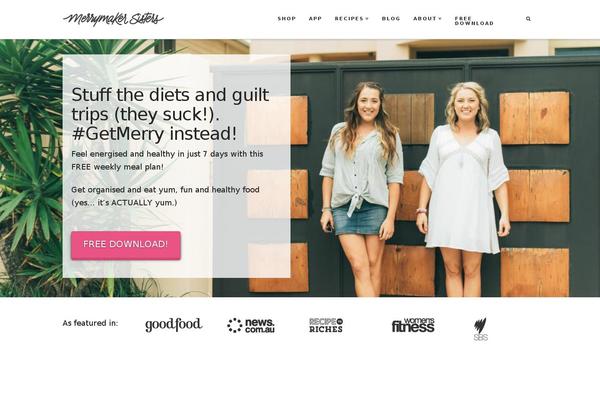 themerrymakersisters.com.au site used Themerrymakersisters-child