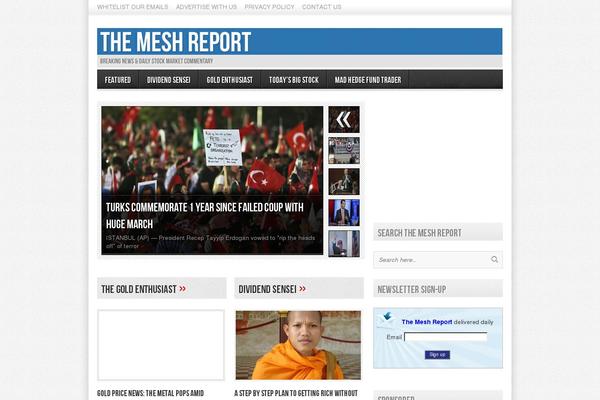 themeshreport.com site used Tmr