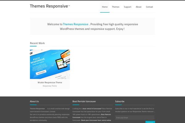 Crevision theme site design template sample