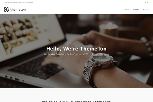 Spare theme site design template sample
