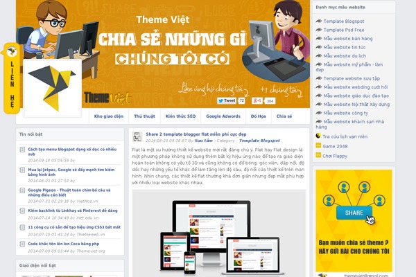 Bangkok theme websites examples