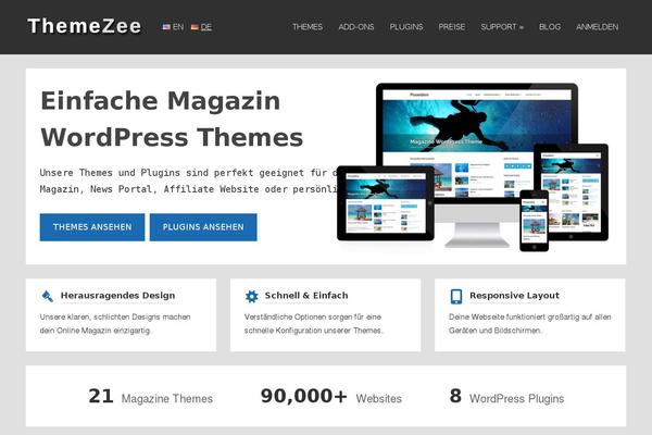 Site using Boxzilla plugin